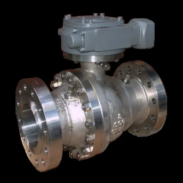 Ülemine sisestus valatud terasest kuulventiil